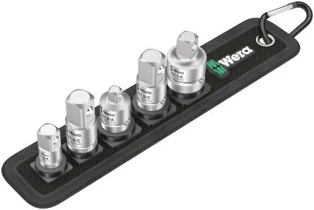 Produktfoto 1 von Wera 781/5 Vierkant Adapter, CrV-Stahl, Länge 230mm