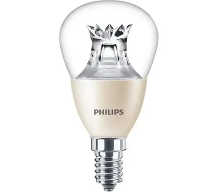 Produktfoto 1 von Philips Lighting Master LED Kerzenlampe P48 Dimmbar 2.8 W 25 W / 230V 250 lm E14 Sockel 2700k Warm Glow