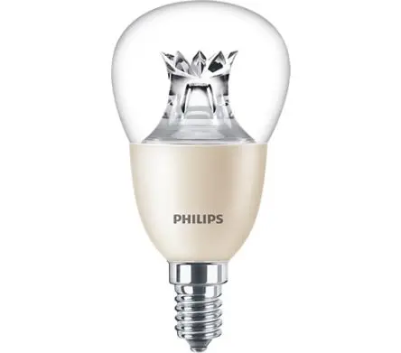 Produktfoto 1 von Philips Lighting Master LED Kerzenlampe P50 Dimmbar 8 W 60 W / 230V 806 lm E14 Sockel 2700k Warm Glow