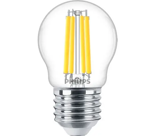 Philips Classic LED Kerzenlampe P45 dimmbar 3,4 W / 230V E27 Sockel 2700K warmweiß