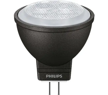 Produktfoto 1 von Philips Lighting Master LED-Lampe MR11 3.5 W 20 W / 12V ac 200 lm GU4 Sockel 2700k Warmweiß