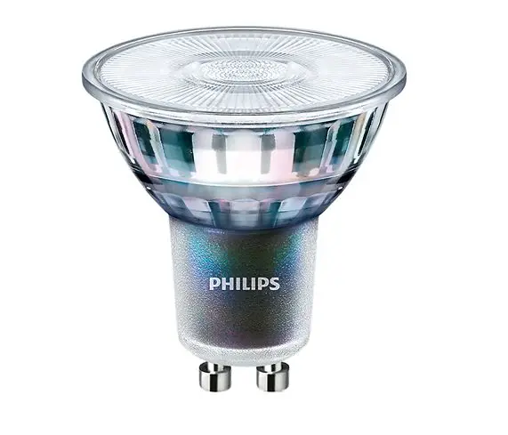 Produktfoto 1 von Philips MASTER LED-Lampe PAR 16 dimmbar 5,5 W / 230V GU10 Sockel 2700K warmweiß