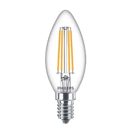Produktfoto 1 von Philips Lighting CorePro LED Kerzenlampe B35 6.5 W 60 W / 230V 806 lm E14 Sockel 2700k Warmweiß