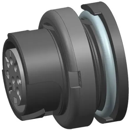 Produktfoto 1 von Amphenol Industrial Quicklock Signalmate C091 24.8 mm M16 Rundsteckverbinder Buchse 7-polig Buchse 7A Kabel IP68