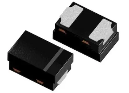 Produktfoto 1 von Vishay Zenerdiode Einfach 1 Element/Chip Oberfläche 6.2 V 2 % / 300 mW max, DFN 2-Pin