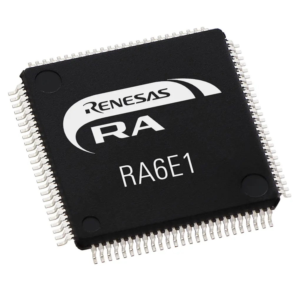 Produktfoto 1 von Renesas Electronics Mikrocontroller RA6E1 ARM Cortex M33 32 bit Flash Oberfläche 1024kB LQFP 100-Pin 200 MHz 256 kB RAM