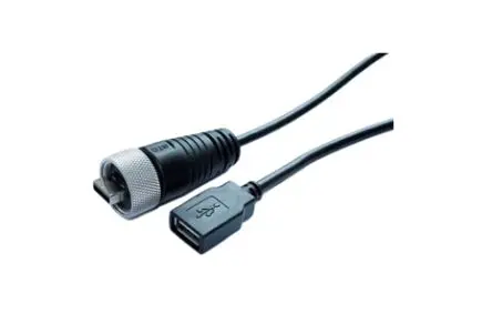 Produktfoto 1 von RS PRO Stecker GT216 IC-Buchse USB-Kabel, USB Typ A Buchse / USB Typ A, 2 m USB 2.0 Schwarz