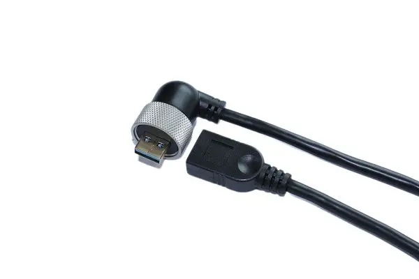Produktfoto 1 von RS PRO USB-Kabel, USBA / USBA, 2m USB 3.0 Schwarz