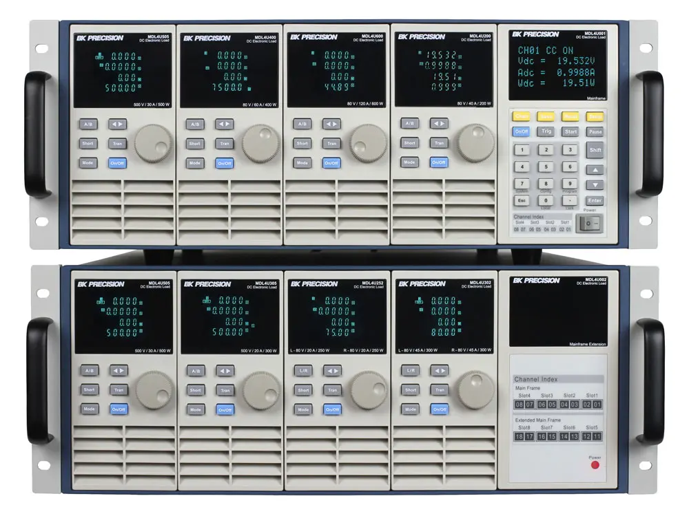 Produktfoto 1 von BK Precision MDL Elektronische Last, 0 to 2400 W, 0 to 480 A / 0/2000 V