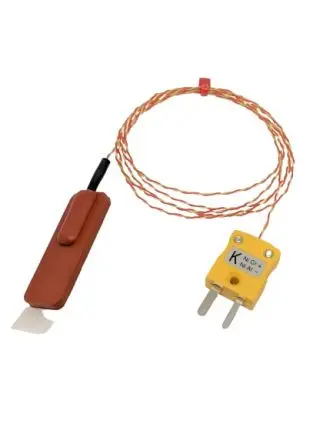 Produktfoto 1 von RS PRO ANSI Silikon Gummi-Thermoelement Typ K x 1 m -50 °C → 150 °C