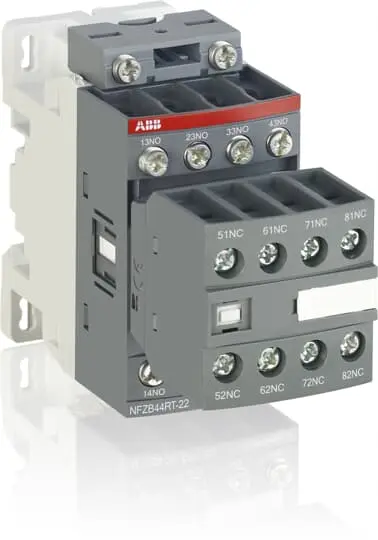 ABB AF Range Hilfsschütz 130 V dc-Spule, 4-polig, 690V 690 V 8 Schließer 8-Hilfskontakte