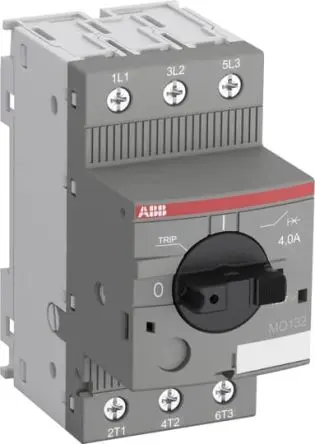 Produktfoto 1 von ABB MO132-4.0 Motorschutzeinheit, 4A 90mm x 45 mm
