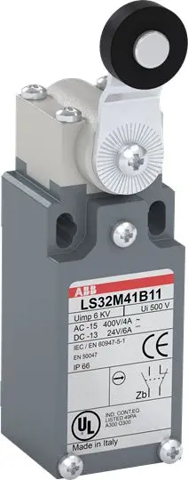 Produktfoto 1 von ABB Endschalter, Rollen, IP 66, Zinklegierung, 10A