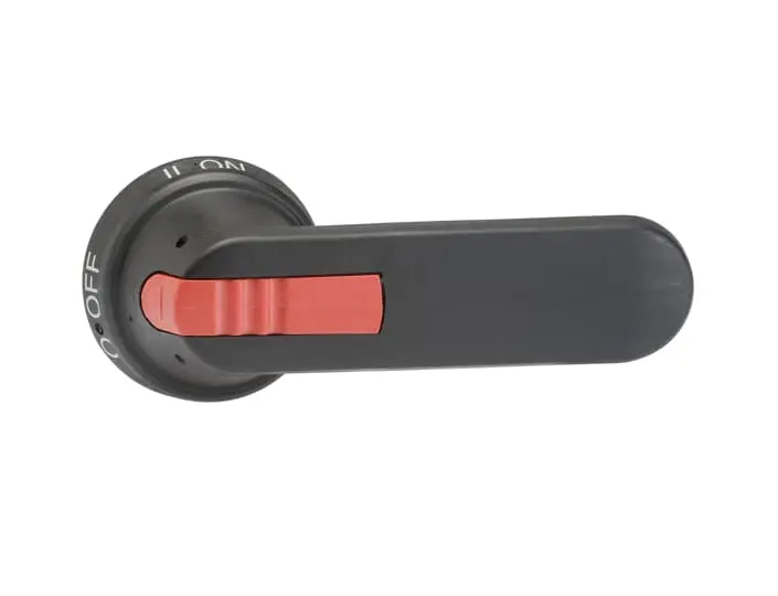 Produktfoto 1 von ABB Schwarz OHB Drehgriff für Trennschalter 45 mm, IP65