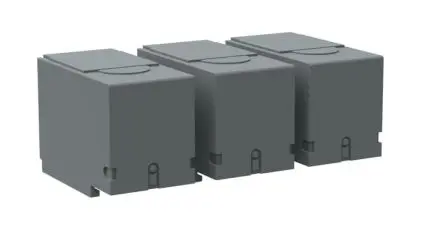 Produktfoto 1 von ABB 1SCA Klemmenabdeckungen für Trennschalter