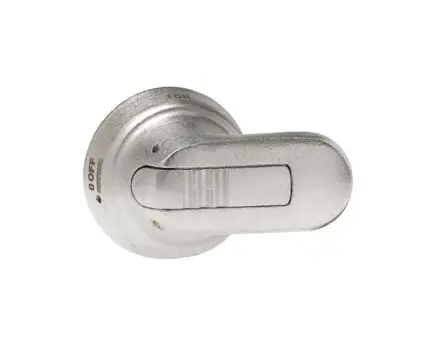 Produktfoto 1 von ABB Grau 1SCA Drehgriff für Pistolengriff 65 mm 1-fach abschließbar, IP66