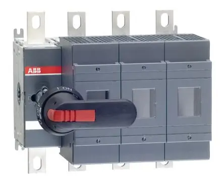 Produktfoto 1 von ABB OS400D03N3P Sicherungsschalter-Trennschalter / 3-polig 400 A 400A Umschlossen