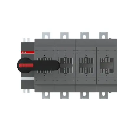 Produktfoto 1 von ABB ABB OS Sicherungsschalter-Trennschalter / 4-polig 800 A 800A Umschlossen, C1-C3 Sicherungsgröße