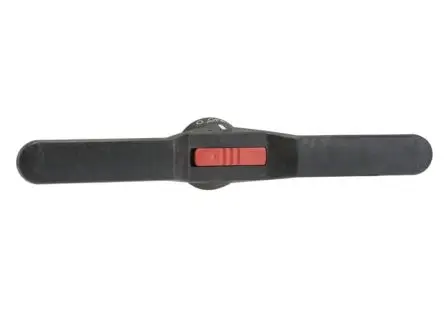 Produktfoto 1 von ABB Schwarz 1SCA Drehgriff für Pistolengriff 200 mm 1-fach abschließbar, IP65