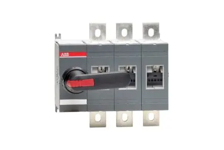 Produktfoto 1 von ABB OT Trennschalter Basis 0A Schwarz IP65