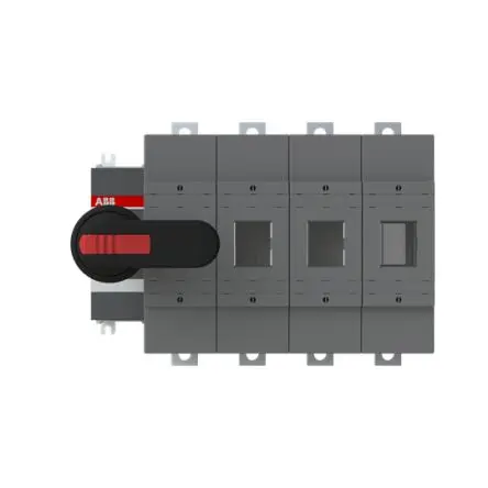 Produktfoto 1 von ABB ABB OS Sicherungsschalter-Trennschalter / 4-polig 400 A 400A Umschlossen, B1-B4 Sicherungsgröße