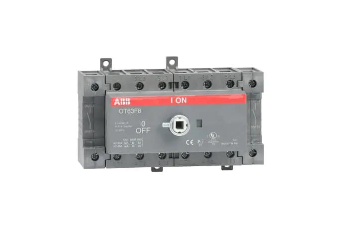 ABB OT Trennschalter OT-polig 63A Chassismontage IP 20 22kW