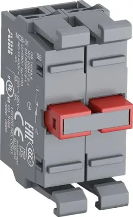 Produktfoto 1 von ABB Miniature Circuit Breaker Kontaktblock 1 Wechsler 690V Schraube