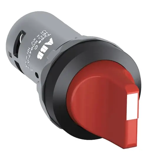 Produktfoto 1 von ABB C2SS1 Wahlschalter 2-Stufen Kurzer Griff IP66, 1 Schließer/1 Öffner