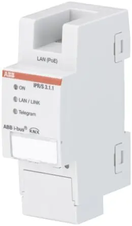 Produktfoto 1 von ABB IPR/S3.1.1 Schnittstellenmodul IP-Router für KNX-Bussystem