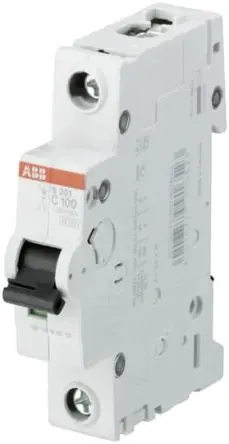 Produktfoto 1 von ABB S200 Miniaturüberlastschalter Typ C, Pol 1-polig 80A 440V ac, Abschaltvermögen 6 kA System Pro M Compact 60 V dc