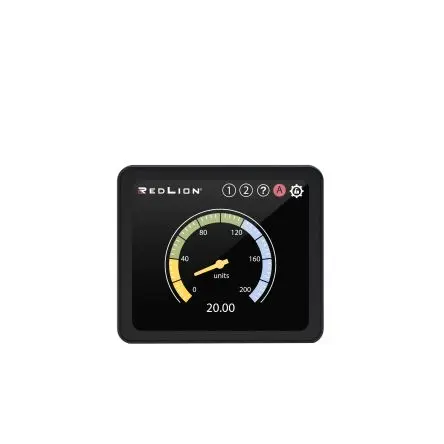 Produktfoto 1 von Red Lion PM-50 3,5 Zoll TFT-LCD Digitales Multifunktionsmessgerät für Analoges Signal H 45 mm B 45 mm 6-Stellen T. 92.2