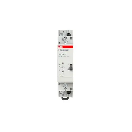 Produktfoto 1 von ABB Leistungsrelais 230V ac/dc Spule SPST DIN-Hutschiene 32A