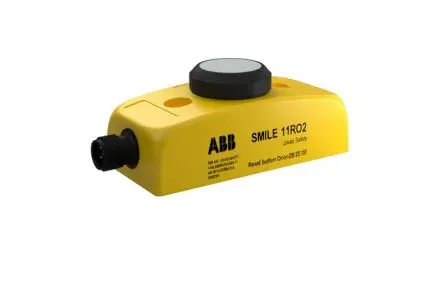 Produktfoto 1 von ABB Druckschalter, Gelb, Schwarz Zugentriegelung