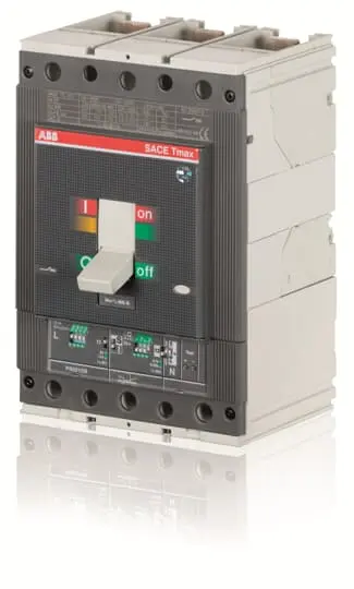 Produktfoto 1 von ABB SACE Tmax T T5N, Kompaktschutzschalter 3-polig, 400 A Feststehend / Abschaltvermögen 20 kA 690 V ac