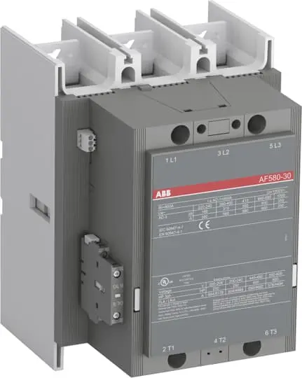 ABB AF Schütz 250 V-Spule, 3-polig / 800 A 250 V 355 kW 3 Schließer Motorsteuerung 2-Hilfskontakte