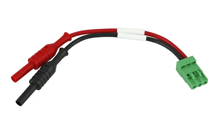 Produktfoto 1 von Sefram Datenkabel für Datenerlogger Anschlusskabel mit Bananensteckern für Das240