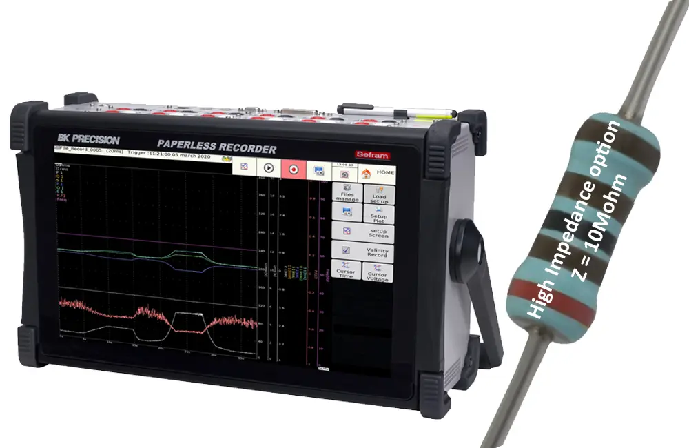 Produktfoto 1 von Sefram Datenerfassung Option für hohe Impedanz für Das1700, Sefram 8460