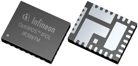 Produktfoto 1 von Infineon Spannungsregler, Gleichstrom-Gleichstrom 1 30 A QFN 0.6V, 29-Pin 2 MHz