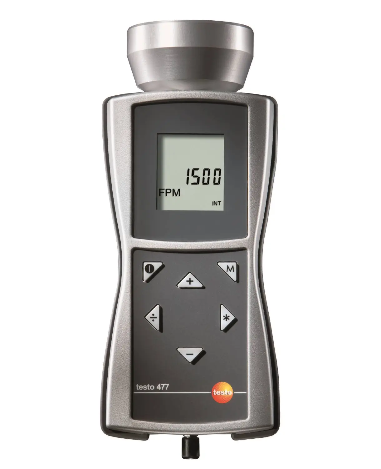Produktfoto 1 von Testo Digitales Thermometer, 477, Drahtlos, 1 bis 50 °C, Messelement Typ Flügelrad