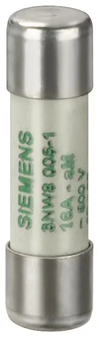 Produktfoto 1 von Siemens SENTRON Patronensicherung T / 500 mA 10 x 38 mm 500 V
