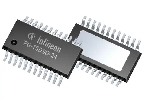 Produktfoto 1 von Infineon Ladegeräte-IC, PG-TSDSO 24-Pin, 40 V 40 V Eingang 7 V Ausgang 5 mA