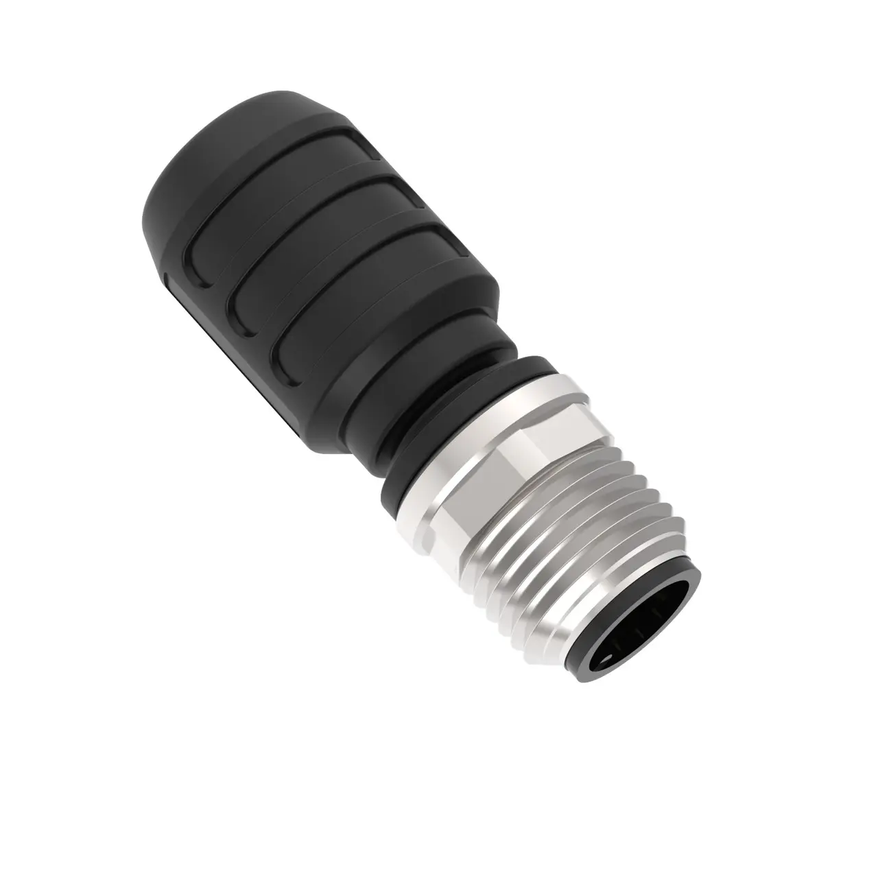 Produktfoto 1 von Banner HF-Abschlusswiderstand, M12-Stecker, 75 Ω, Gewindeeinführung, Schraubanschlussklemme