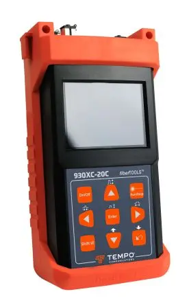 Produktfoto 1 von Tempo 930XC-20C OTDR LWL-Prüfgerät Optischer Zeitbereichsreflektometer Singlemode SC, APC