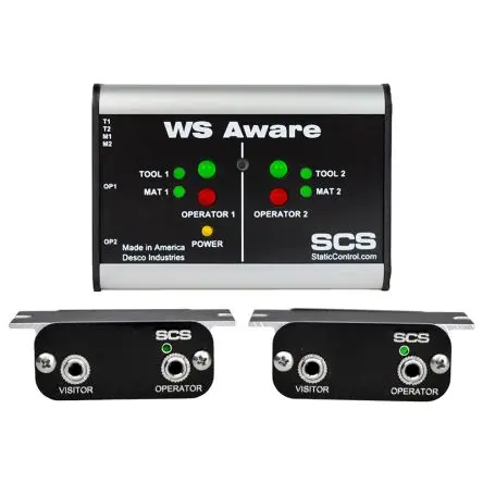 Produktfoto 1 von SCS 12V Dauer-ESD Überwachung 2-Bediener, H: 1.26 Zoll L: 3.17 Zoll B: 2.25Zoll