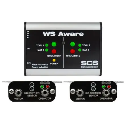 Produktfoto 1 von SCS 12V Dauer-ESD Überwachung 2-Bediener, H: 1.26 Zoll L: 3.17 mm B: 57mm