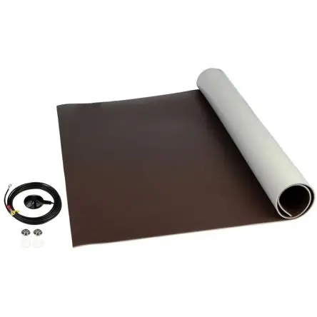 Produktfoto 1 von SCS ESD-Matte Blau Arbeitsfläche, 3.5 mm x 600mm x 15.2 m