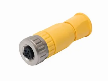 Produktfoto 1 von Turck 20 mm M12 Rundsteckverbinder Buchse 5-polig Buchse 7.5A Kabel IP67