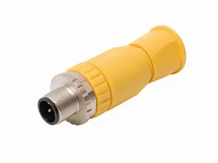 Produktfoto 1 von Turck 20 mm M12 Rundsteckverbinder Buchse 5-polig Buchse 7.5A Kabel IP67