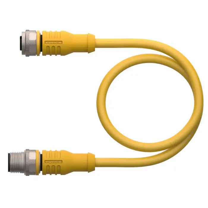 Produktfoto 1 von Turck RKC8T, 8-polig Sensor-Betätigungselementkabel, Gerade Buchse 5 / Gerade Stecker, Länge 5 m
