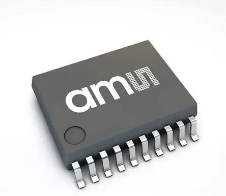 Produktfoto 1 von ams OSRAM Hall-Effekt-Sensor SMD Push-Pull, 25mA, 39 mA 4.5V Rechteckig 7 V dc